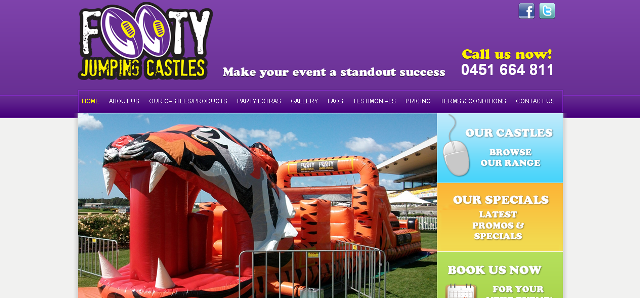 Footy Jumping Castles